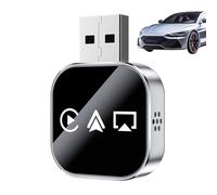 Adattatore Per Auto Senza Fili | Dongle Plug and Play Senza indugio,Adattatore Auto - Per Viaggi Quotidiani La Guida In Città E In Autostrada Con Navigazione Chiamate E Supporto Al Parcheggio