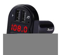 Adattatore Per Auto - Trasmettitore Di Radio Auto, Modulatore FM, | Kit Autoo Chiamarie A Mani Libere Con Display LED, Porta Di Ricarica USB, Ricevitore Radio BT Universale Per