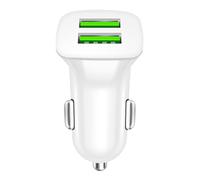 Adattatore per auto USB - Tappo di ricarica portatile, Caricatore di alimentazione del veicolo | Soluzione di ricarica intelligente Viaggio del viaggio, Accessorio USB per auto a doppio output per dis