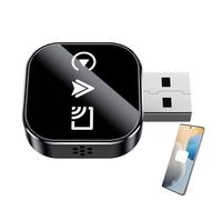 Adattatore per auto wireless: dispositivo di connettività plug and play, compagno di guida | Convertitore di interfaccia per auto senza fili per assistenza alla navigazione, telefonate, riproduzione m