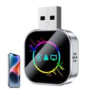 Adattatore per auto wireless intelligente: trasmissione dello schermo del telefono, specchia istantaneamente il display mobile sul monitor del veicolo | Viaggi giornalieri lunghi viaggi traffico urban