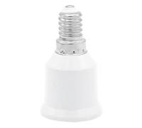 Adattatore per baionetta Adattatore da E14 a E27 Convertitore Socket LED Adattatore Adattatore Adattatore Energia Risparmio Smart Bulb Resistenza Resistente Resistenza Adattatore White White White