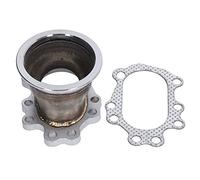 Adattatore per banda V da 3 pollici, adattatore per flangia di scarico Turbo Downpipe Kit flangia di ricambio Adattatore Universale per T25 T28 GT25 GT28