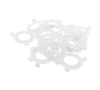 Adattatore per Base Lampada E27 E26 Bianco 20 Pezzi | Plastico, Conversione Efficiente, Resistenza a Urti e Usura, per Negozi e Sistemi di Monitoraggio
