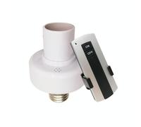 Adattatore per base lampadina con portalampada per telecomando wireless E27