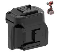 Adattatore per batteria 2 in 1 per batteria Einhell da 18 V, compatibile con utensili elettrici Einhell da 18 V, doppia alimentazione per una maggiore durata