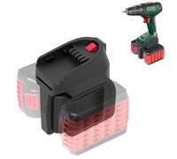 Adattatore per batteria 2 in 1 per Bosch GBA a PBA, adattatore per batteria Dual Bosch Professional 18 V su utensili elettrici PBA/PSB/PSR (2 blu su verde)
