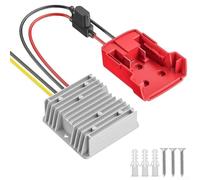 Adattatore per batteria, convertitore step-down da 18 V a 12 V, 20 A, 240 W, regolatore di potenza CC con protezione da sovraccarico, per auto RC, camion, luci a LED, progetti fai da te (C)