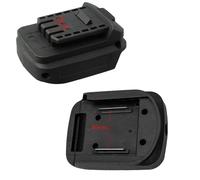 Adattatore per batteria da 18 V per batterie agli ioni di litio BL1830 BL1840 BL1850, connettore convertitore per strumenti DAYI A3/2106, cavo fai da te in plastica nera con fili rossi e neri, 95 x 74