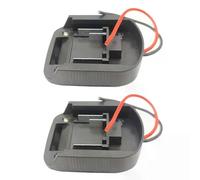 Adattatore per batteria da 2 pezzi per utensile elettrico a batteria al litio Makita da 18 V, adattatore