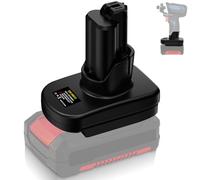Adattatore per batteria da utilizzare per utensili elettrici professionali da 12 V, per batteria Ein* hell 18 V Converti in per Bos-ch 12 V Professional GBA 10.8 V, alimentazione per GBA 12 Volt