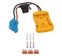 Adattatore per batteria Dewalt da 20 V a 12 V con connettore cablaggio per giocattoli da equitazione, facile da usare e installare (blu)