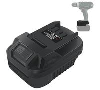 Adattatore per batteria Makita su Parkside, adattatore per batteria Makita su Parkside, adatto per batterie al litio Makita da 18 V, utilizzo per utensili elettrici a batteria Parkside da 20 Volt