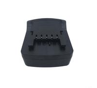 Adattatore per batteria per utensili Metabo da 18 V, per batteria agli ioni di litio BAT622, BAT609, BAT618G, robusto alloggiamento in plastica nera, facile installazione per applicazioni ad alte