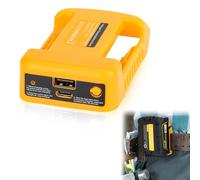 Adattatore per batteria USB per Dewalt 18V/20V MAX batteria al litio convertitore convertitore di ricambio con porta USB C e DC Type-C PD fonte di alimentazione caricabatterie convertitore portatile
