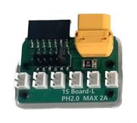 Adattatore per batterie HOTA 1S che consente la connessione PH2.0 e BT2.0 per caricabatterie D6Pro in progetti RC ed elettronici (PH2.0 a sinistra)
