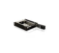 Adattatore per bay di archiviazione - DeLOCK - adattatore per inserimento memoria - 2 x SATA 3Gb/s - ATA serie 22 pin