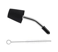 Adattatore per becco - Accessorio per bocchino | con spazzola detergente ugello conico 1,5-1,8 cm diametro resistente al calore per bevande