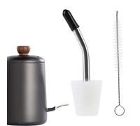 Adattatore per becco - Accessorio per Pitorro | Copertura conica termica da 1,5-1,78 cm con spazzola detergente per cioccolato caldo e bevande