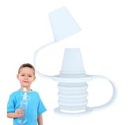 Adattatore per beccuccio a prova di versamento, beccuccio superiore per bottiglia in silicone a prova di versamento - Tappo per bottiglia d'acqua portatile,Attacco adattatore per beccuccio per bottigl
