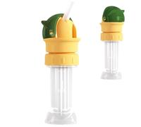 Adattatore per beccuccio per bottiglia d'acqua - Adattatore per beccuccio in silicone | Bottiglia d'acqua isolata | Tappo per bottiglia d'acqua adatto per viaggi, sport, idratazione all'aperto