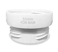 Adattatore per Biberon MAM - Adattatore Scaldabiberon - Compatibile con Scaldabiberon Ø50 mm - Attacco Universale per Viaggio e Casa - Facile da Usare e Pulire - Adattatore Scaldalatte materno