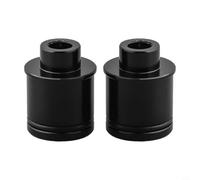 Adattatore per bicicletta MTB da 12/15 mm a 9 mm per asse passante, sgancio rapido/conversione mozzo QR, adattatore per mozzo ruota Hope (2 pezzi da 15 a 9 mm)
