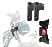 Adattatore per biciclette elettriche Riese & Müller - Klickfix adattatore per manubrio E con serratura, facile da montare sulla bicicletta