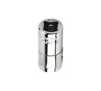 Adattatore per bit a bussola esagonale da 1/4" a 1/4" per cacciavite e chiavi a bussola - Acciaio al cromo vanadio, 6,3 mm, cromato a specchio, 1 pezzo