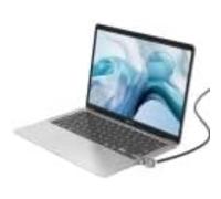 ADATTATORE PER BLOCCO LEDGE PER MACBOOK AIR 2020 M1 T-SLOT ARGENTO