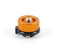 Adattatore per bombola di carburante da campeggio per esterni, per stufa da campeggio/escursionismo, adattatore per gas butano, connettore per conversione (connettore per fornello)