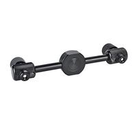 Adattatore per bombola di gas, splitter per fornello da campeggio, adattatore per bombola di gas da 1 a 2 per bruciatore lampada a vapore, collega due apparecchi contemporaneamente, nero - Splitter