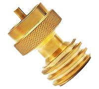 Adattatore per bombola di propano - Convertitore per Serbatoio in Massiccio, connettore Universale Compatto, Raccordo a Gas da 9,1 kg a 0,5 kg, Design Resistente a Tenuta stagna, Facile