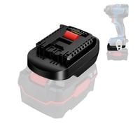 Adattatore per Bosch Pro 18 V System Batteria a per Parkside 20 V Strumenti | Convertitore di batteria, compatibile con Bosch Professional 18 V System GBA batteria, per Parkside 20 V utensili elettrici