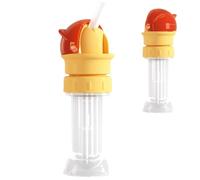 Adattatore per bottiglia d'acqua - spostamento idrostatico del liquido a gravità, 11,6 x 5,2 x 5,2 cm, dimensioni: silicone sintetico, componente ad alto attrito e stabilità strutturale,