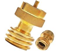 Adattatore per bottiglia di propano, adattatore serbatoio propano - adattatore di ricarica in convertitore 1 LB | Connettori per griglia Connettore compatto Adattatore portatile adatto per