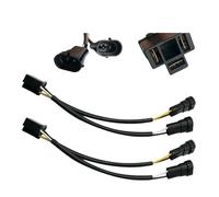 Adattatore per cablaggio splitter per fari a doppio fascio per motociclette, cablaggio splitter H4, Compatibile per H4 a H9/H11 per Road King 2017-2018
