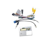 Adattatore per cablaggio stereo per auto a 16 pin, decoder compatibile con Dodge Journey, compatibile con Fiat Freemont Leap, cavo di alimentazione Android con scatola Canbus
