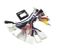 Adattatore per cablaggio stereo per autoradio a 16 pin compatibile con Android per Toyota, tutte le versioni supportano la radio GPS per auto JBL Android 2 Din del 2010.