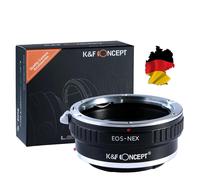 Adattatore per Canon EOS Ef Supporto Lente sony E Nex a7R a7RII K&F Concept