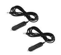 Adattatore per caricabatterie da auto da 12 V, compatibile con cuscino massaggiante collo e schiena, accendisigari, cavo maschio per presa accendisigari per auto per lettore DVD portatile, frigorifero