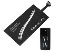 Adattatore per Caricabatterie Wireless, Tipo C Modulo Ricevitore di Ricarica USB-C Qi, Modulo Ricevitore di Ricarica, Compatibile con Google Pixel, Lg, Motorola, Nokia, ecc