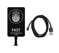 Adattatore per caricabatterie wireless veloce, 10 W, 5 V, 2 A, ricevitore wireless di tipo C, chip ricevitore wireless sottile, adatto per telefoni cellulari Android