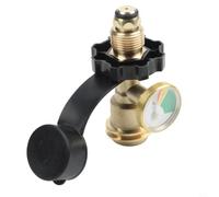 Adattatore per Cartuccia Gas Baionetta a Filetto 7/16" Ottone Convertitore Bombole per campingaz per Fornelli per primus per jetboil per soto