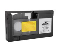 Adattatore per Cassette VHS-C Compatibile con Videocamere VHS-C S-VHS e Tutti i Nastri Standard da 1,2Mm, Convertitore per Cassette VHS Elettrico, Non Compatibile 8 Mm/MiniDV/Hi8