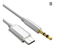 Adattatore per cavo audio AUX da USB Type-C a jack audio maschio da 3,5 mm per autoradio U.Prof K8U4