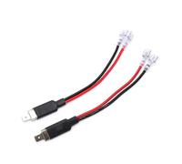 Adattatore per cavo connettore cablaggio singolo H1 LED da 2 pezzi per lampadine per fari a LED due