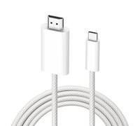 Adattatore per cavo da tipo C a HDMI, convertitore display 8K 60Hz per interruttore, con porta di ricarica PD 100 W per interruttore a vapore ROG, 1,8 m