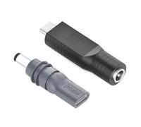 Adattatore per cavo di alimentazione DC5521 a USB tipo C a DC5.5 x 2.1 mm