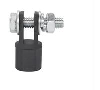 Adattatore per chiave a bussola da 1/2" per martinetti a forbice - Strumento di azionamento a cricchetto in acciaio al cromo vanadio compatibile con tipi di loop e doppio occhiello, porta da 2 pollici